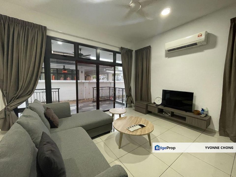 Fully furnished 2 storey cluster house for rent @ Eco Botanic Featherstone, Johor, 