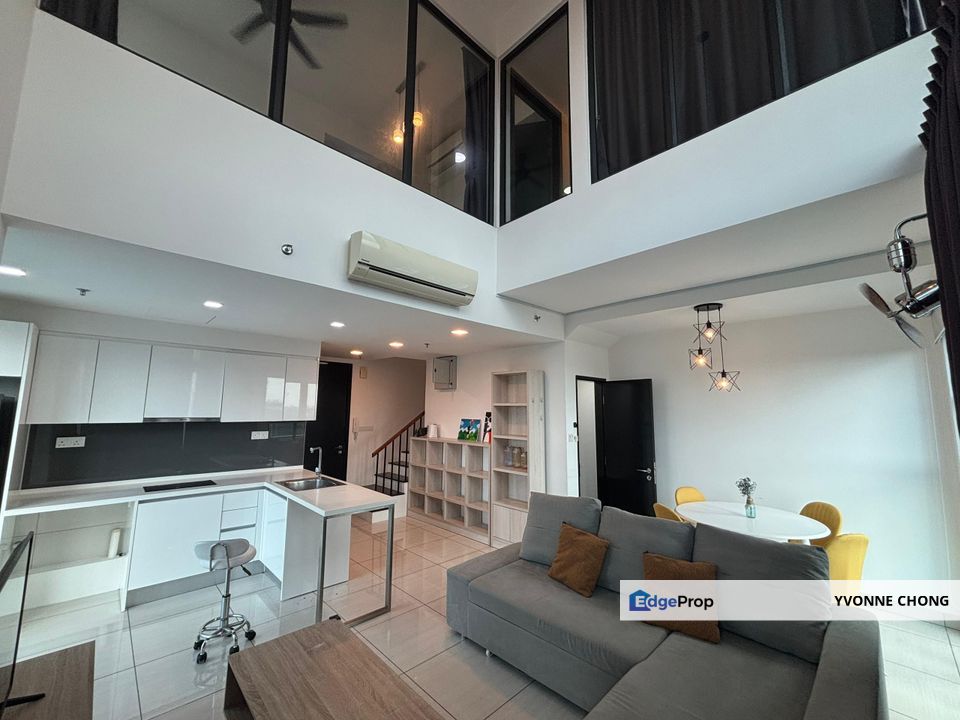 Fully furnished duplex unit for rent @ Almas Suites Puteri Harbour , Johor, Kota Iskandar