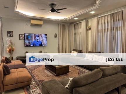 Beverly Heights Ampang Double Storey Semi D House Partly Furnished, Selangor, Ampang