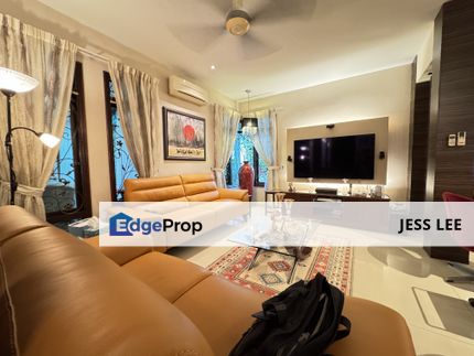 Beverly Heights Ampang Double Storey Semi D House Partly Furnished Renovated, Selangor, Ampang