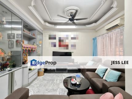 Double Storey Terrace, Taman Seri Aman, Batu 9, Cheras, Bare Unit, Cheap! Can Do Own Renovation, Not Facing Houses, Selangor, Cheras