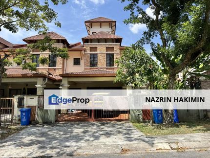 End Lot with Land 2 Storey Terrace Bandar Nusa Rhu, Seksyen U10 Shah Alam For Sale, Selangor, Shah Alam