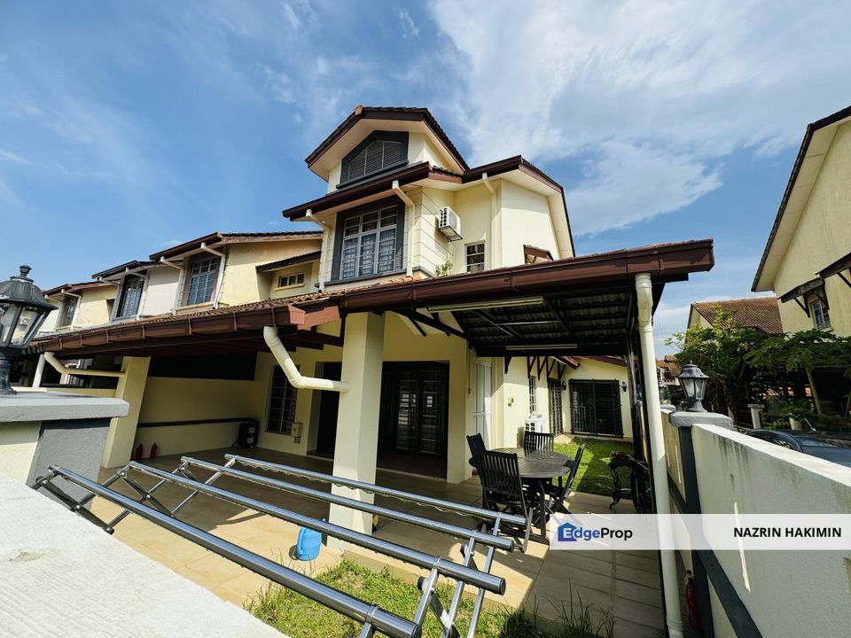 Double Storey Alstonia End Lot, Selling Fully Furnished, Denai Alam Elmina, Selangor, Denai Alam