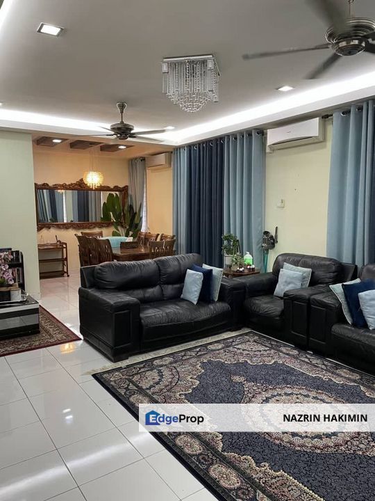 End Lot Double Storey Terrace Taman Mutiara Indah, Puchong Fully Renovated and Partial Furnished, Johor, Johor Bahru