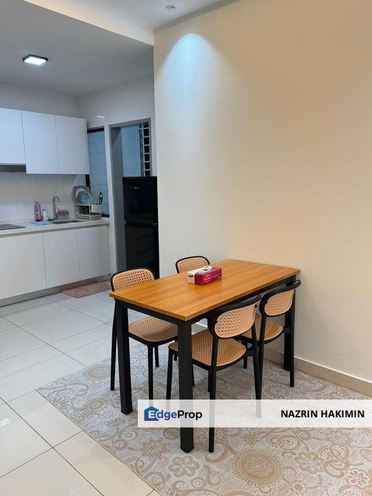 Renovated & Fully Furnished 2 Rooms Apt in Tulip Residence Denai Alam, Selangor, Shah Alam