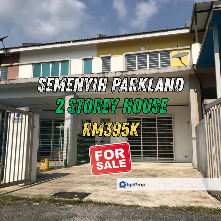 Semenyih Parkland Rinching | Double Storey House for Sale | Facing End Lot House, Selangor, Semenyih