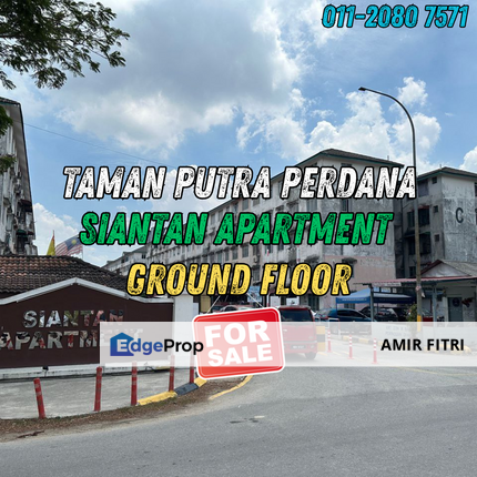 Taman Putra Perdana Puchong | Siantan Apartment for Sale | Ground Floor, Selangor, Puchong South