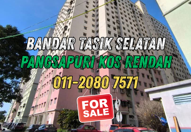 Bandar Tasik Selatan Low Cost Flat