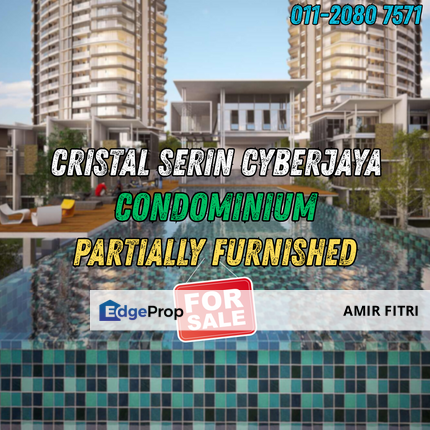 Cristal Serin Residence Cyberjaya Condominium for Sale | Partially Furnished, Selangor, Cyberjaya