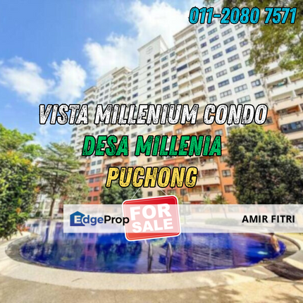 Desa Millenia Puchong | Vista Millenium Condominium FOR SALE, Selangor, Puchong