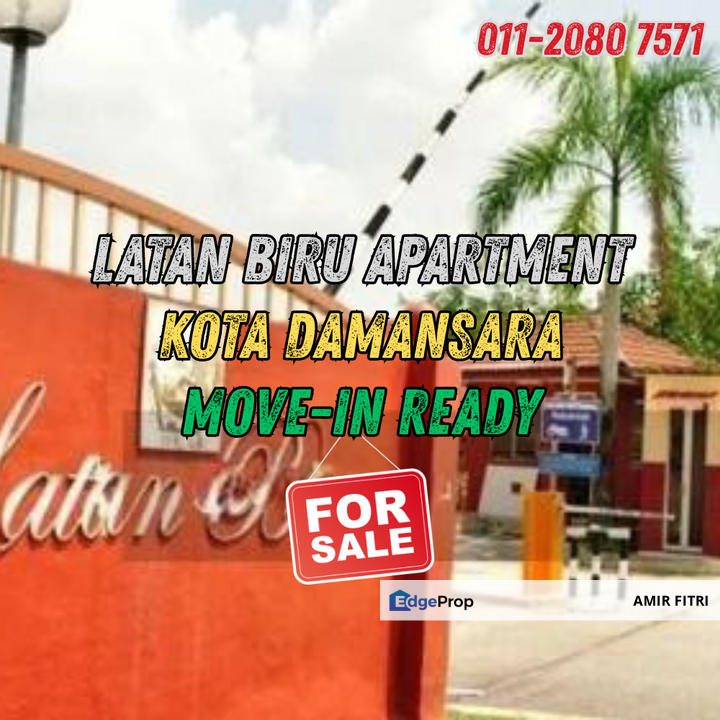 Seksyen 8 Kota Damansara Latan Biru Apartment For Sale | Move-in Ready, Selangor, Kota Damansara