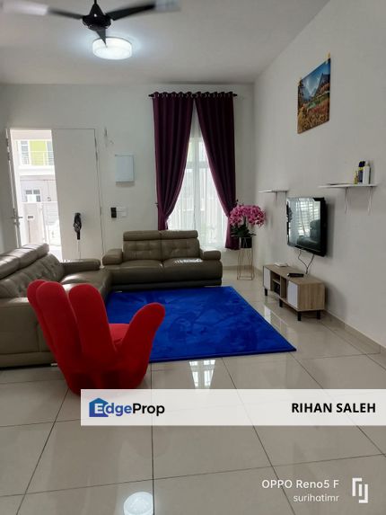 TAMAN SATU KRUBONG MELAKA: 2-Storey Terraced House for RENT!! [MOVE-IN READY & FULLY-FURNISHED]!!, Melaka, Krubong