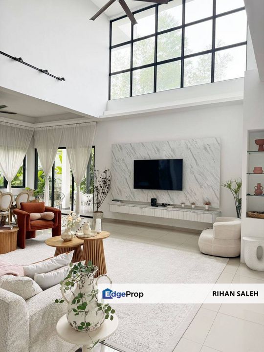 Kajang, Taman Villa Perdana, FREEHOLD &  EXTENDED 3-Storey SEMI-DETACHED House for SALE, Selangor, Kajang