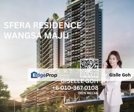 Doorstep To Mall & LRT, Partial Furnish, Fast Complete, ROI High, Kuala Lumpur, Wangsa Maju