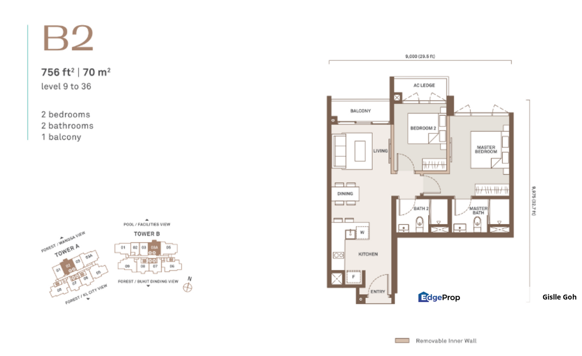 Doorstep To Mall & LRT, Partial Furnish, Fast Complete, ROI High, Kuala Lumpur, Wangsa Maju