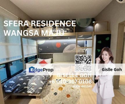 Wangsa Maju Fast complete Condo, Partial Furniture, 1-3 rooms, Walking distance to LRT/ Mall, Kuala Lumpur, Wangsa Maju