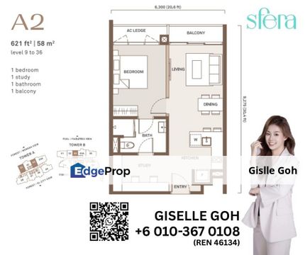 Sfera Residence wangsa maju, 2026 complete, High ROI, 1-3 rooms, Walking distance to LRT& Mall, Kuala Lumpur, Wangsa Maju