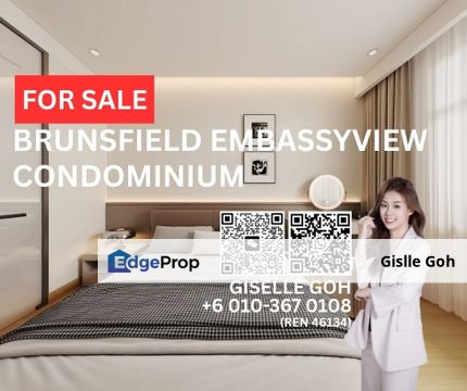 RM1mil+ to get 3+1 rooms in Embassy row, Ready move in, Fully furnished, FREE MOT, Kuala Lumpur, Taman U-Thant