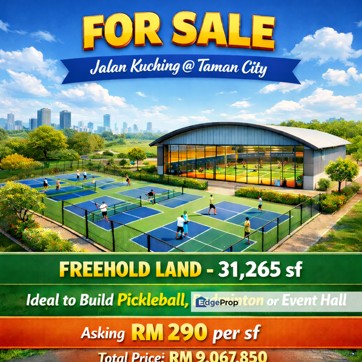 For Sale – Freehold Land @ Jalan Kuching, Taman City ✨ Rare Large Land | Strategic Location | High Potential, Kuala Lumpur, KL City