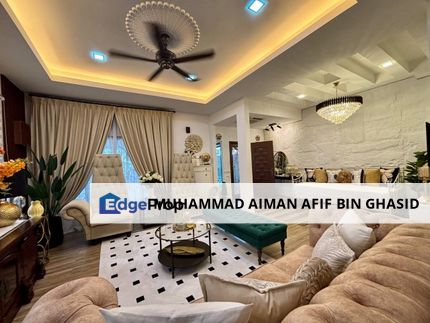 TAMAN IXORA SALAK TINGGI SEPANG DOUBLE STOREY SEMI D PARTIALLY FURNISHED RENOVATED FOR SALE , Selangor, Sepang