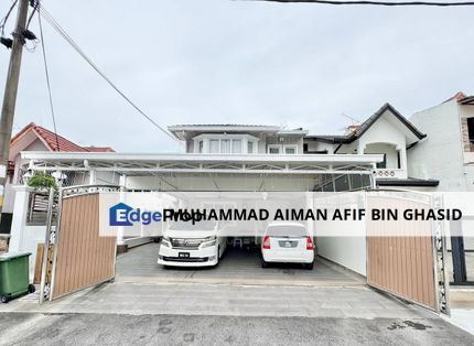 SEKSYEN 6 WANGSA MAJU KUALA LUMPUR ENDLOT 30x70 DOUBLE STOREY FOR SALE , Kuala Lumpur, Wangsa Maju