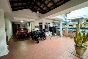 EXTENDED❗️20X80 Double Storey AU2 Taman Sri Keramat KL FOR SALE 