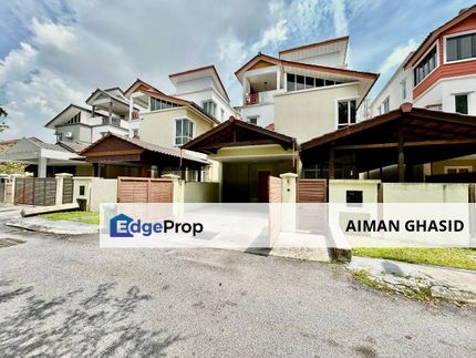 FACING OPEN❗️JALAN KAKI KE SURAU 3 Storey Zero Lot Bungalow Seksyen 4 Shah Alam FOR SALE , Selangor, Shah Alam