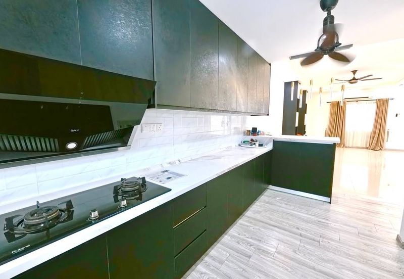 DAPUR EXTENDED❗️GUARDED 3 STOREY TERRACE AZALEA BUKIT RAHMAN PUTRA SUNGAI BULOH FOR SALE 