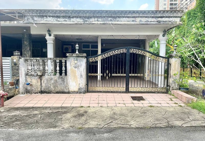 FACING OPEN ENDLOT❗️DAPUR EXTEND SINGLE STOREY TERRACE TAMAN JASA UTAMA BATU CAVES FOR SALE 