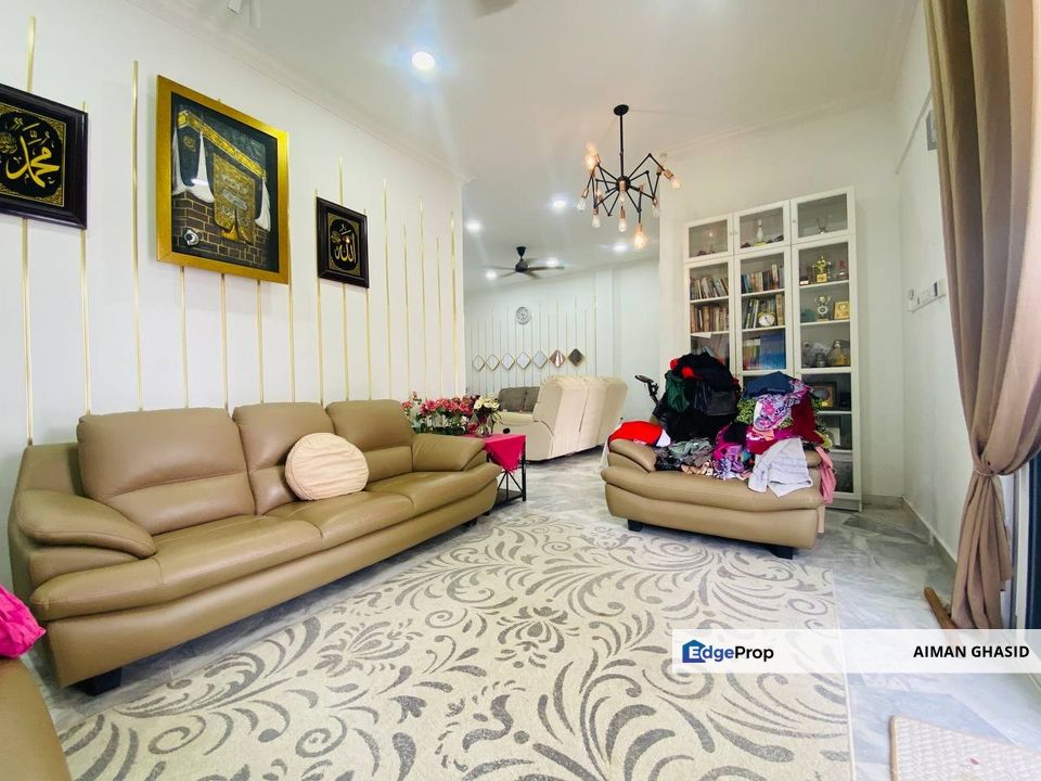 EXTENDED❗️RENOVATED WITH APPROVAL DOUBLE STOREY SEMI D AU2 TAMAN KERAMAT KUALA LUMPUR , Kuala Lumpur, Keramat