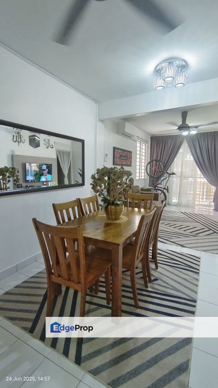 Alam Budiman Pangsapuri Sri Budiman, 1st Floor Ada Kitchen Cabinet | Pangsapuri Murah Shah Alam FOR SALE!, Selangor, Shah Alam