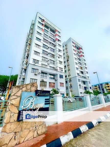 Alunan Bayu Seksyen 24 Shah Alam, Rumah Cantik Boleh 100% Loan | Apartment FOR SALE! - RM325k, Selangor, Shah Alam