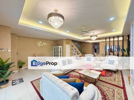 Saffron Hills Denai Alam Shah Alam, Fully Renovated Cantik | Double Storey Link Terrace FOR SALE! - RM770k Negotiable, Selangor, Shah Alam