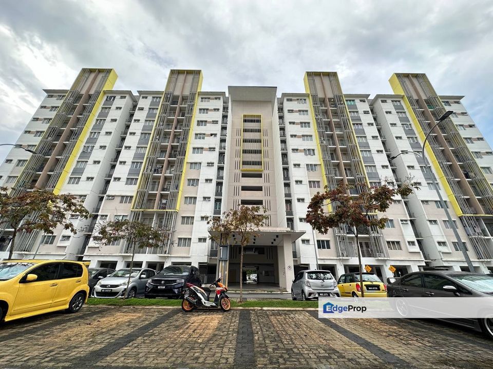 Seri Pinang Apartment Setia Alam Selangor, Termurah Boleh 100% Loan | Service Apartment FOR SALE! - RM280k Only, Selangor, Setia Alam/Alam Nusantara
