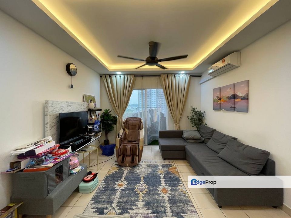 Serunai Apartment Bandar Bukit Raja, Renovated with Plaster Ceiling & Kitchen cabinet | Apartment FOR SALE! - RM350k Nego, Selangor, Bandar Bukit Raja