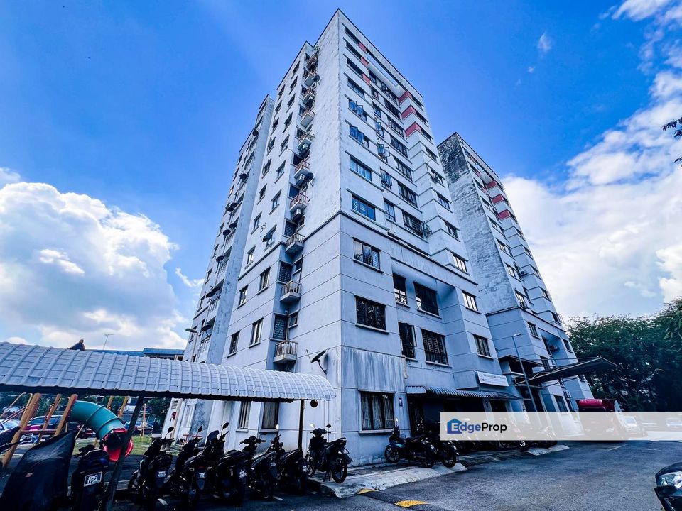 Pangsapuri Alunan Bayu Seksyen 24 Shah Alam, Vacant & Murah Jarang ada | Apartment FOR SALE! - RM310k , Selangor, Shah Alam
