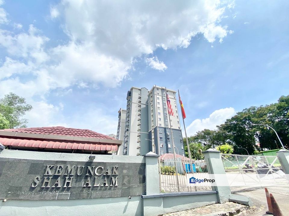 Kemuncak Condominium Seksyen 9 Shah Alam, 3 Bilik 1400 sq.ft | Condo FOR SALE! - RM390k Nego, Selangor, Shah Alam