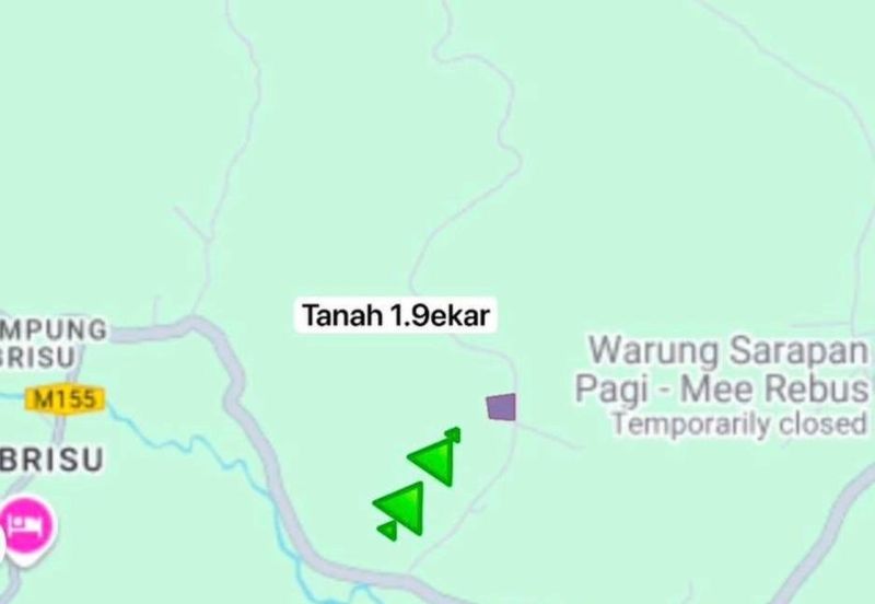 Urgent tanah Brisu BV freehold bumi alor gajah 