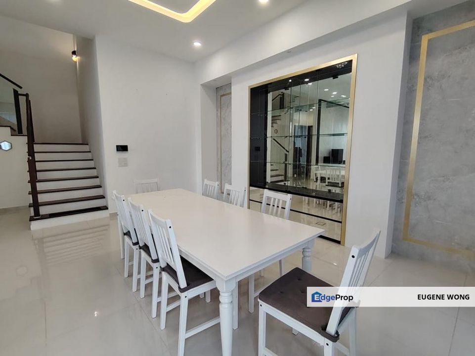 Sakura Residence 2Storey SemiD Endlot House 4+1Rooms 4Baths 3200sqft Fully Furnished Unit For Sale, Johor, Nusajaya