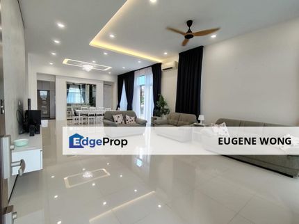 Sakura Residence 2Storey SemiD Endlot House 4+1Rooms 4Baths 3200sqft Fully Furnished Unit For Sale, Johor, Nusajaya