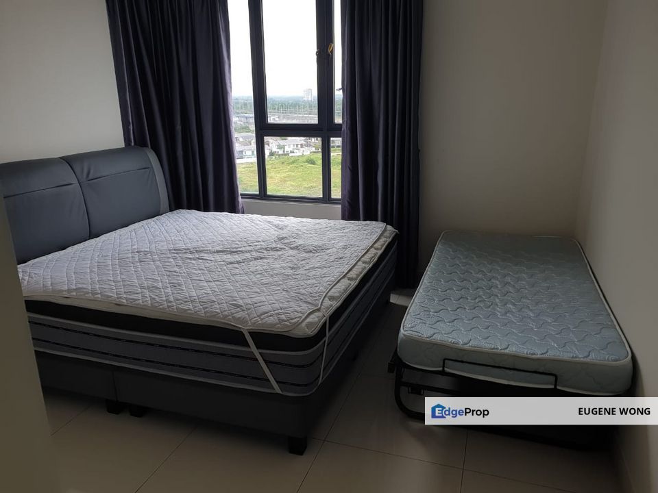 Bandar Uda Utama Raffles Suites 2Rooms 2Baths Fully Furnished Unit For Rent, Johor, Skudai