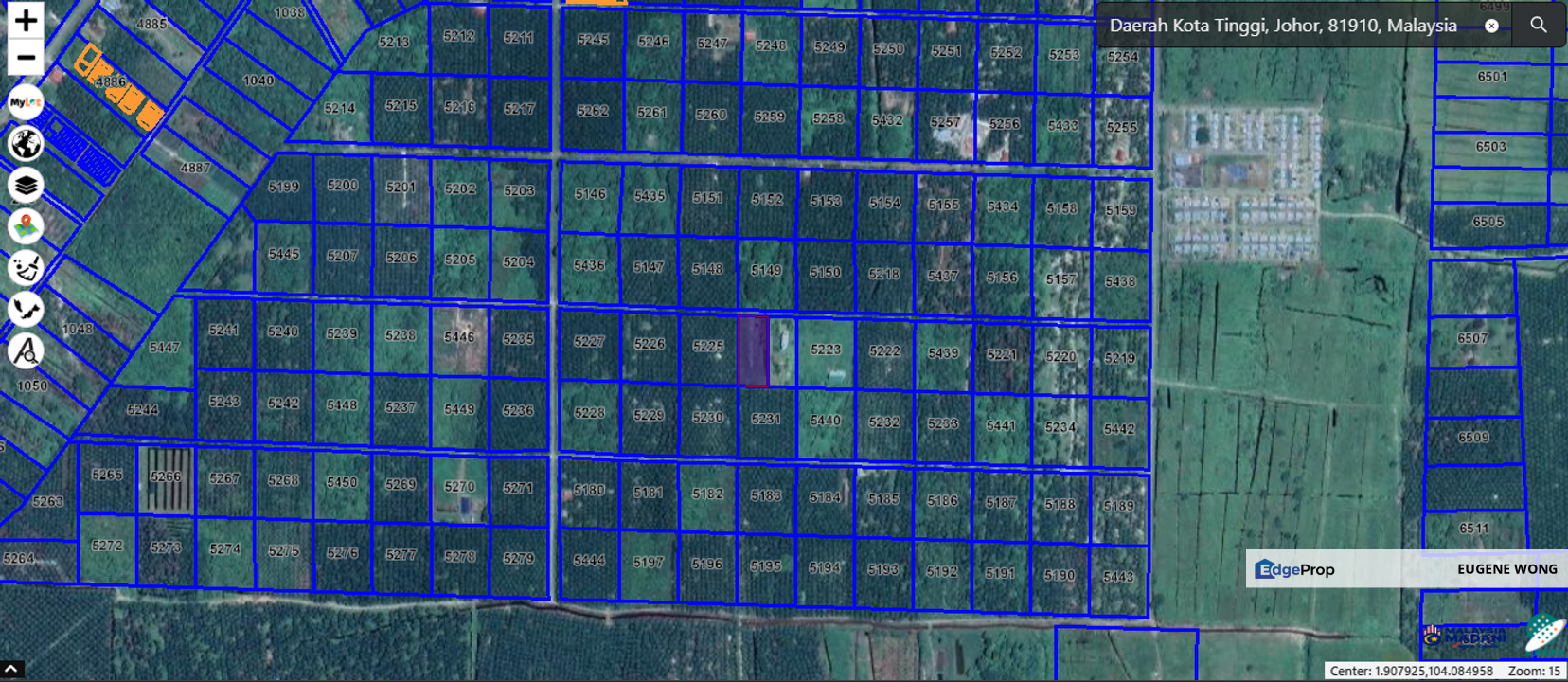 Tangjung Sedili Agricutural Land For Sale, Johor, Kota Tinggi