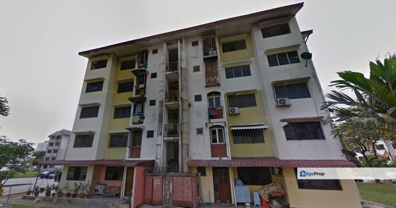 Flat PKNS Blok 5 @ Seksyen 24 Shah Alam (Dekat Dengan Sekolah Dan Kolej, Selangor, Shah Alam