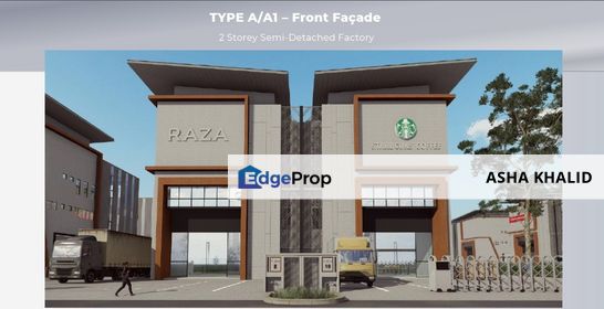2 storey Semi-D Factory @ A-Park Bangi With Prime Location, Selangor, Bangi