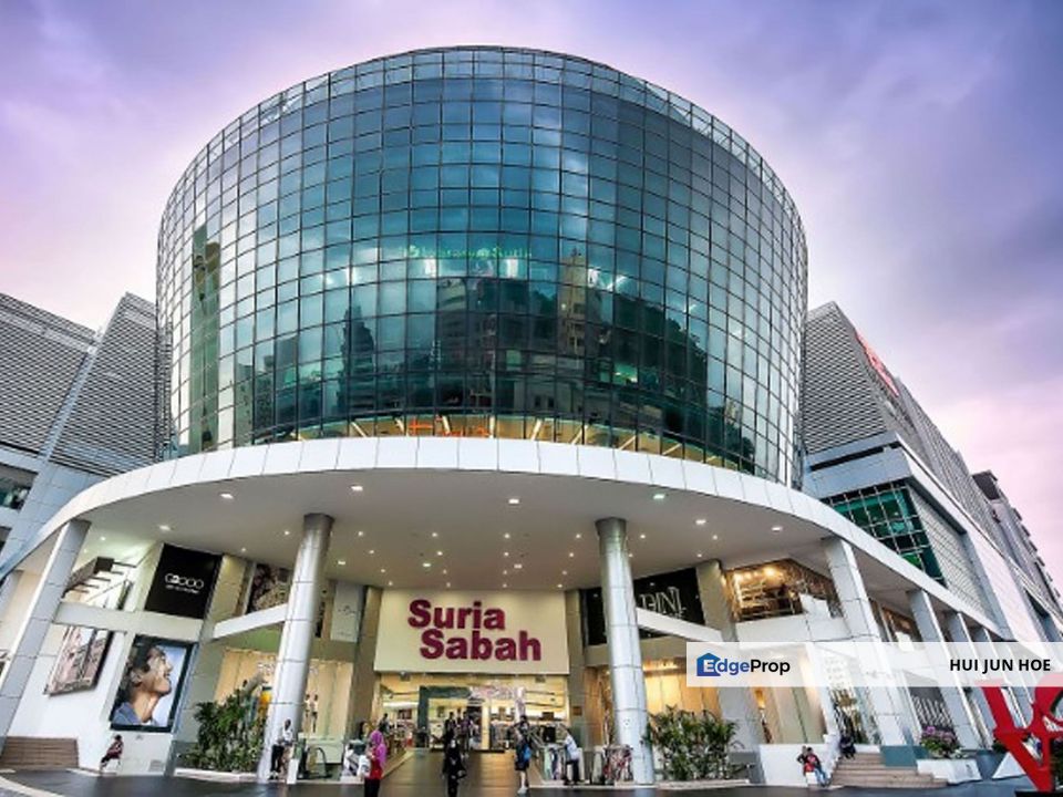 Suria Sabah l Shoplot l 2nd floor l Tenanted with good ROI l KK CBD, Sabah, Kota Kinabalu