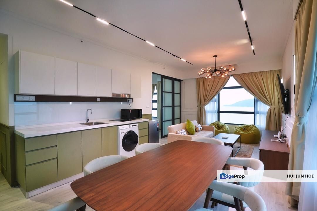 Jesselton Quay l Furnish l Seaview l Corner Unit l KK CBD, Sabah, Kota Kinabalu