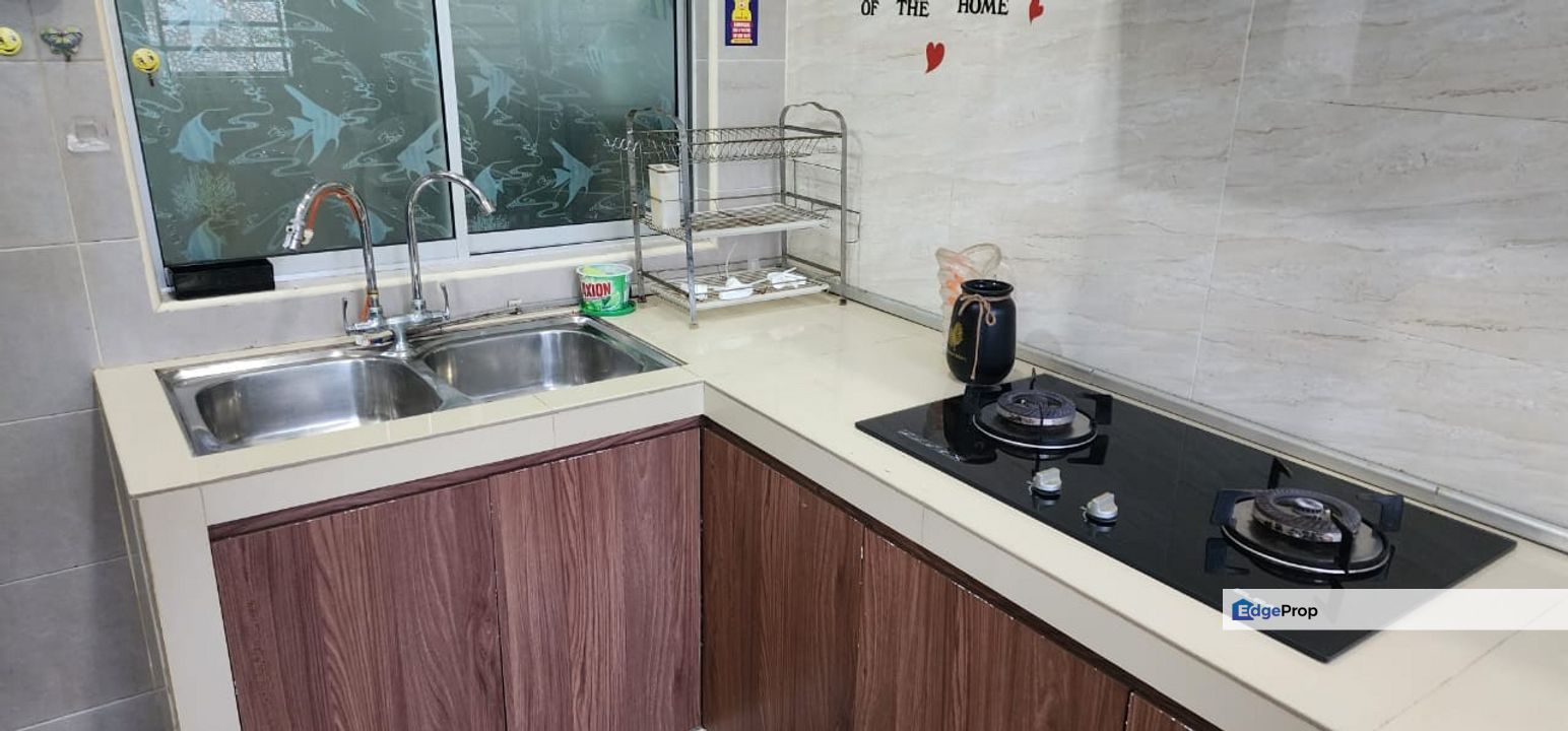 EastBay Taman MegaRia Johor Bahru ground floor with private empty land, Johor, Masai