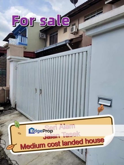 Seri Alam Double storey landed medium cost house, Johor, Masai