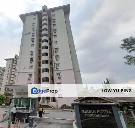 Prime Medan Putra condo for sale, excellent investment potential, Kuala Lumpur, Bandar Menjalara