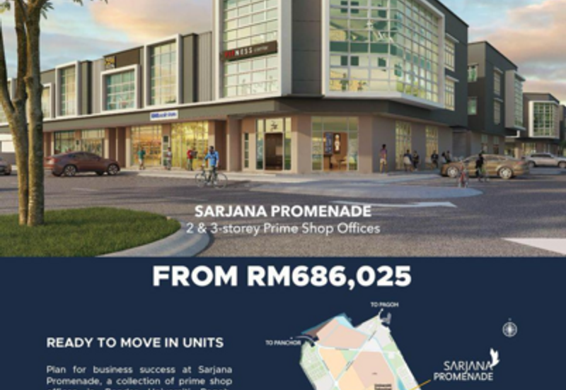  Bandar Universiti Pagoh : Sarjana Promenade